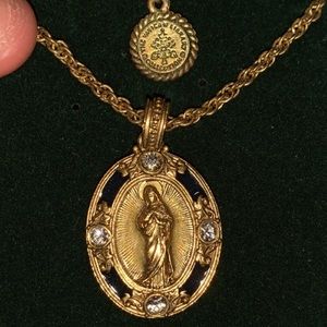Virgin Mary  Necklace from The Vatican Library Collection